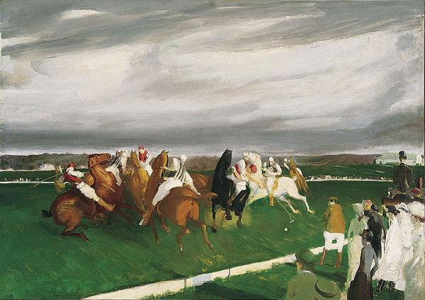 Polo at Lakewood, George Wesley Bellows